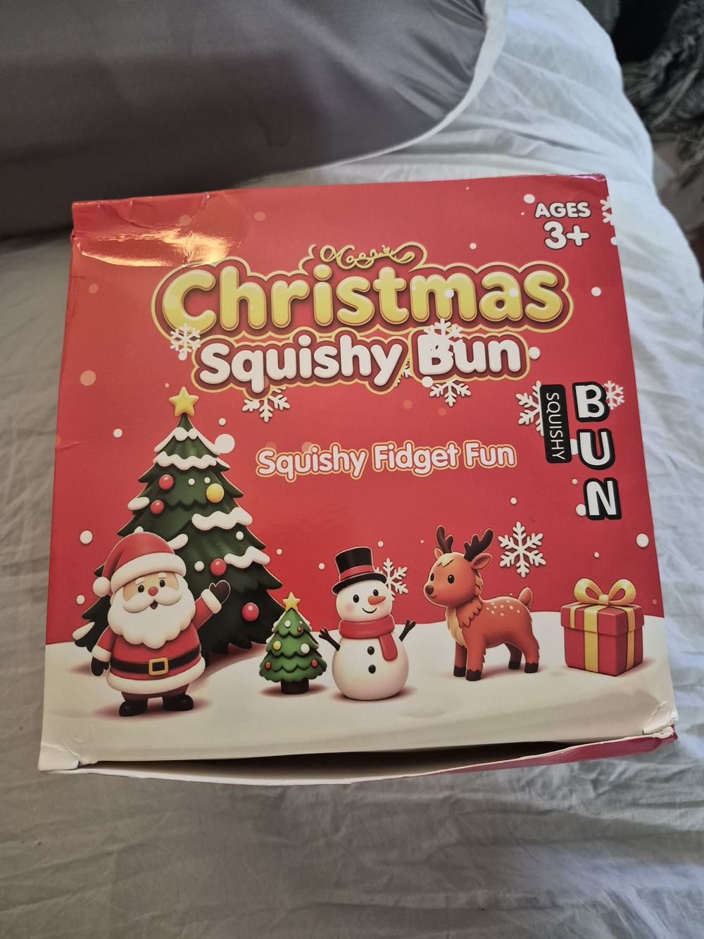 Large Mystery Christmas Squishy Bun